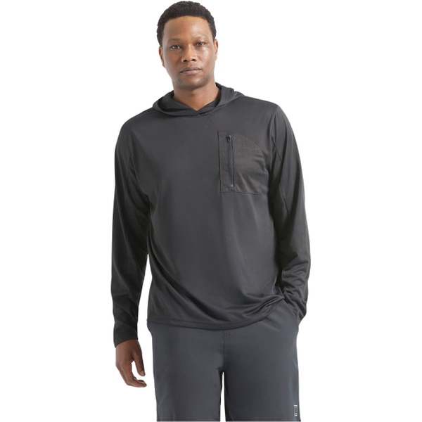 2026 Brixton Mens Journey Sun Hoodie 22905 - Black